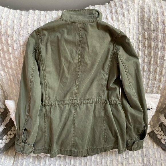 Madewell Utility Jacket in Olive Green - Picture 8 of 10